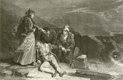 Lumburgh-hode, fra Jarlshof, Shipwreck of Cleveland av Alexander Chisholm