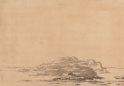 Fantastisk landskap av Alexander Cozens