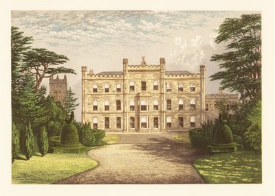 Elvaston Castle, Derbyshire, England. av Alexander Francis (after) Lydon
