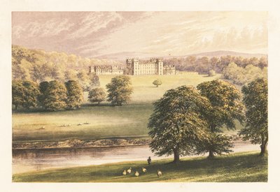 Floors Castle, Roxburghshire, Skottland. av Alexander Francis (after) Lydon