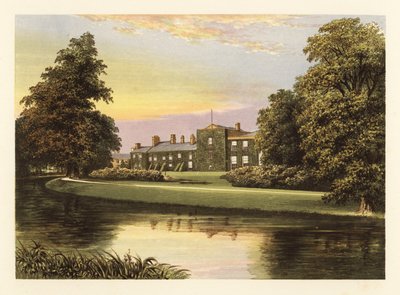 Netherhall, Cumberland, England. ,1880 (gravering) av Alexander Francis (after) Lydon