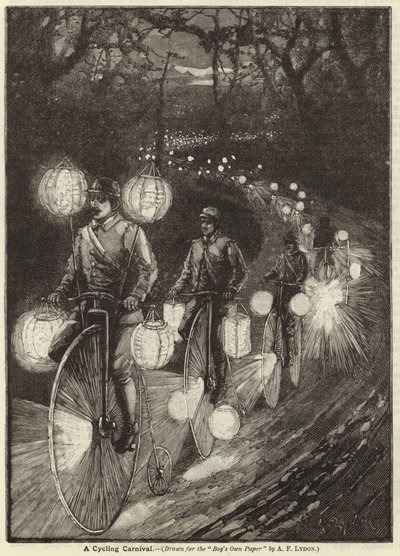 Et sykkelkarneval av Alexander Francis Lydon