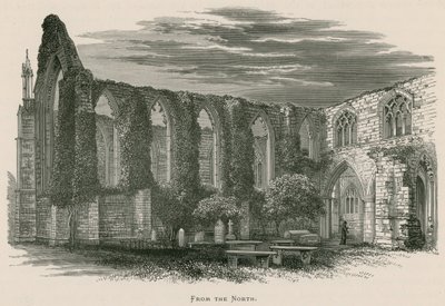 Bolton Priory, fra nord av Alexander Francis Lydon