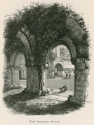 Fountains Abbey, Kapittelhuset av Alexander Francis Lydon