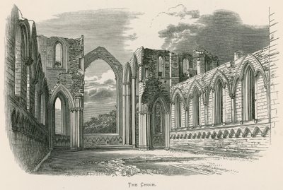 Fountains Abbey, The Choir av Alexander Francis Lydon