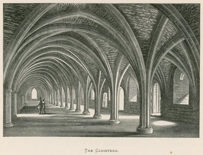 Fountains Abbey, The Cloisters av Alexander Francis Lydon
