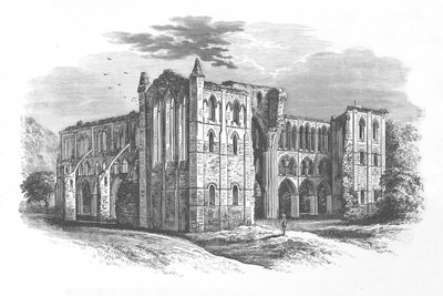 Fra nord, Rievaulx Abbey, c1880, 1897 av Alexander Francis Lydon