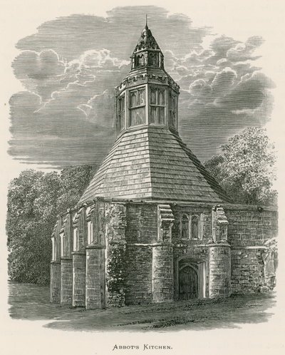Glastonbury Abbey, Abbot's Kitchen av Alexander Francis Lydon