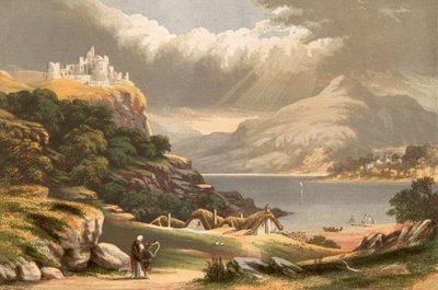 Illustrasjon for Scotts Lay of the Last Minstrell av Alexander Francis Lydon