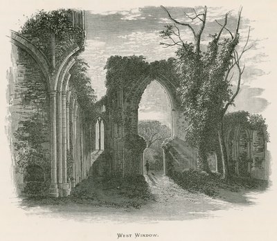 Netley Abbey, West Window av Alexander Francis Lydon