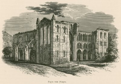 Rievaulx Abbey, fra nord av Alexander Francis Lydon