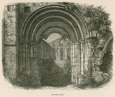Rievaulx Abbey, Refectory av Alexander Francis Lydon