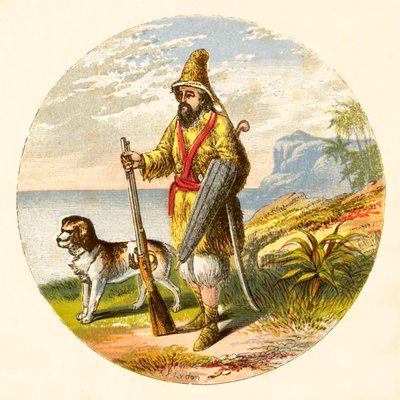 Robinson Crusoe av Alexander Francis Lydon
