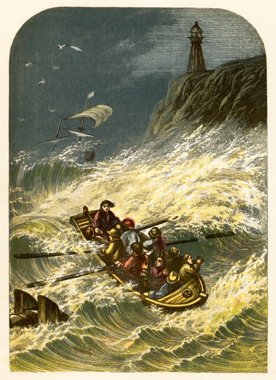 Robinson Crusoe forlater hjemmet og blir forliste av Alexander Francis Lydon