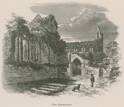Tintern Abbey, The Refectory av Alexander Francis Lydon