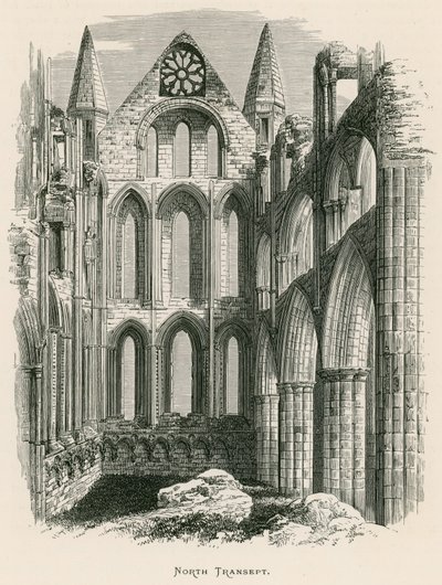 Whitby Abbey, North Transept av Alexander Francis Lydon