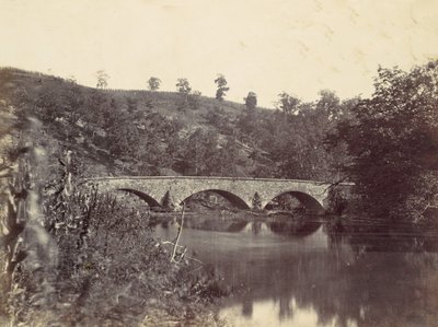 Antietam Bridge, On the Sharpsburg and Boonsboro Turnpike, nr. 1, september 1862, 1862. av Alexander Gardner