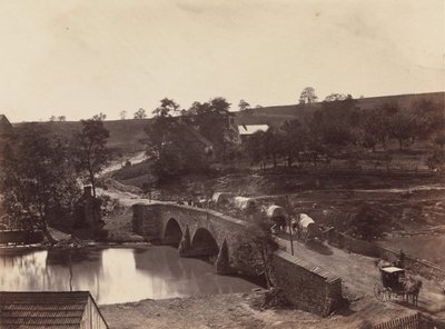 Antietam Bridge, On the Sharpsburgh and Boonsboro Turnpike, nr. 3, september 1862, 1862. av Alexander Gardner
