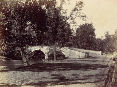 Burnside Bridge, over Antietam, nær Sharpsburg, nr. 1, september 1862, 1862. av Alexander Gardner