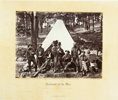 Gardners fotografiske skissebok om krigen, Washington: Philip & Solomons av Alexander Gardner