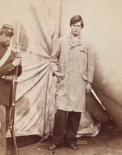 Lewis Powell [alias Lewis Payne], 27. april 1865. av Alexander Gardner