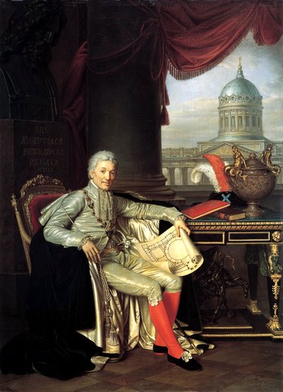Domstolsråd prins Alexander Sergeevich Stroganov