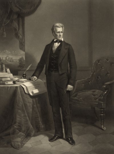 President Jackson, ca. 1860 av Alexander Hay Ritchie