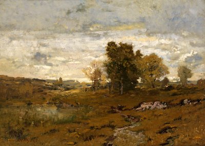 Høst på Arkville, midten av slutten av 1800-tallet. av Alexander Helwig Wyant