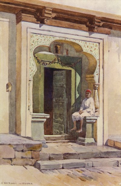 En døråpning, Poona av Alexander Henry Hallam Murray
