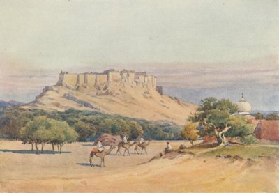 Jodhpur - Generell utsikt over fortet, c1880 1905. av Alexander Henry Hallam Murray