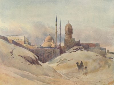 Citadellet, Kairo, i en sandstorm, c1880 1905. av Alexander Henry Hallam Murray