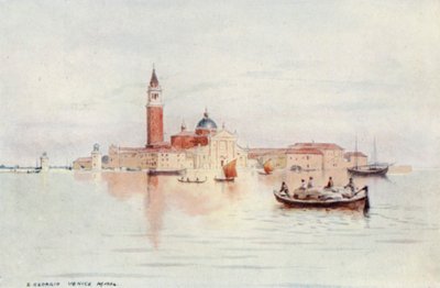 Venezia, San Giorgio (farge litho) av Alexander Henry Hallam Murray