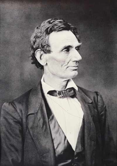 Abraham Lincoln, ca. 1860 av Alexander Hesler
