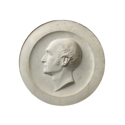 Profilportrett av Revd Dr Henry Wellesley, 1856 (carrara marmor) av Alexander Munro