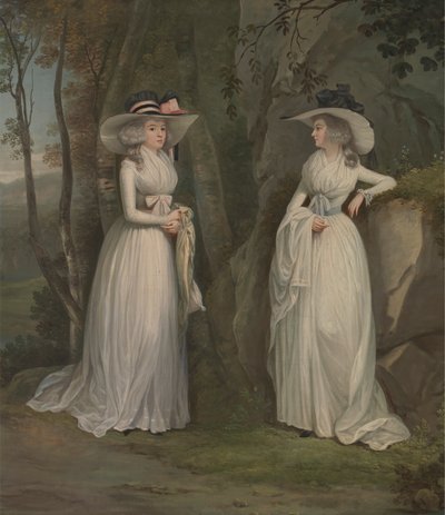 Eleanor og Margaret Ross av Alexander Nasmyth