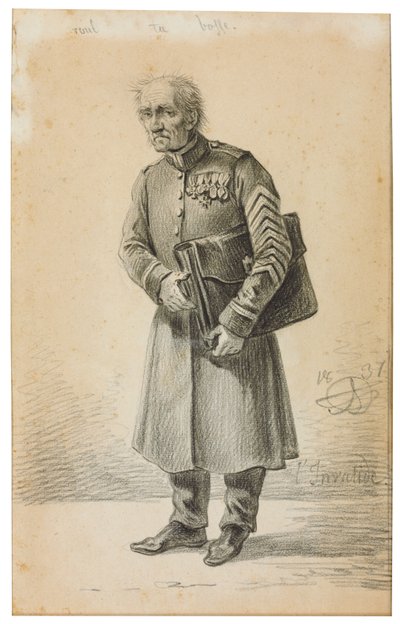 En veteran fra den keiserlige russiske hæren, 1837 av Alexander Orlowski