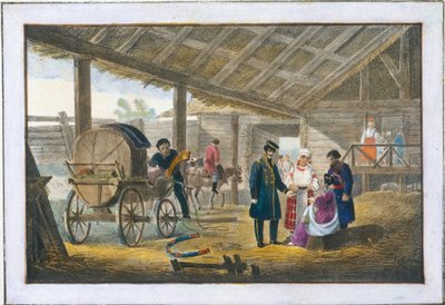 Vertshuset i veikanten, 1820 av Alexander Pluchart