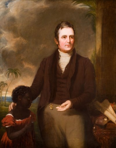 Portrett av Joseph Sturge, 1800-1850. av Alexander Rippingille