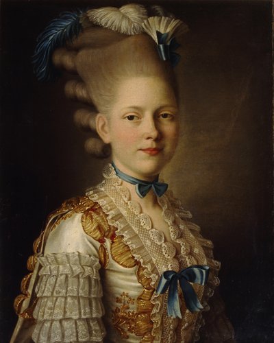 Portrett av Contesse H. Obolenskaya, CA 1776 av Alexander Roslin
