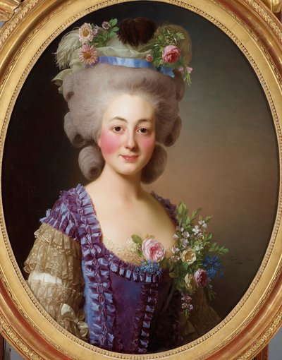 Portrett av grevinne av Bayern-Grosberg av Alexander Roslin