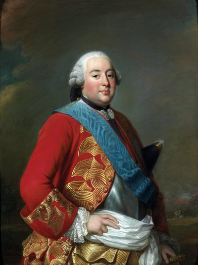 Portrett av Louis Philippe I (1725-1785), hertugen av Orleans dit Le Gros - Maleri av Alexander (Alexandre) Roslin (1718-1793), ca 1770 - Olje på lerret - Nationalmuseum Stockholm av Alexander Roslin