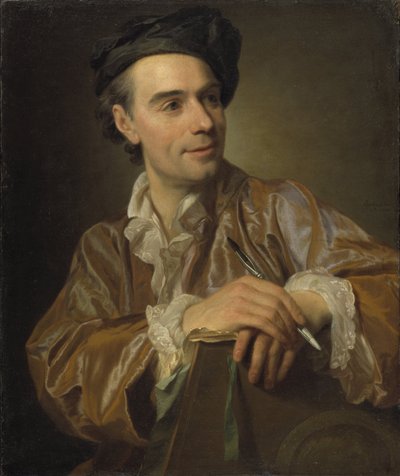 Portrett av maleren Claude Joseph Vernet av Alexander Roslin