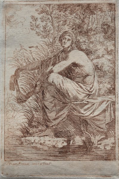 Musidora, ca. 1775. av Alexander Runciman