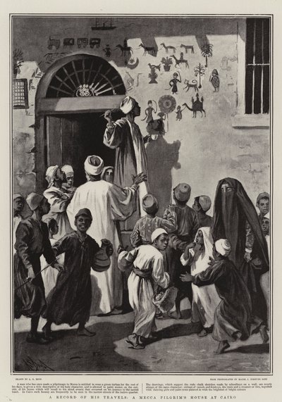 En oversikt over hans reiser, et Mekka-pilegrimshus i Kairo av Alexander Stuart Boyd