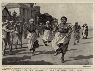 Mafeking Day på Matjiesfontein, Heavyweight Championship av Alexander Stuart Boyd