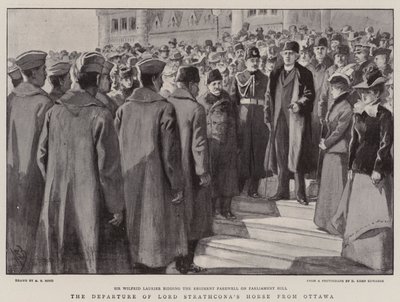 Avgangen til Lord Strathconas hest fra Ottawa av Alexander Stuart Boyd