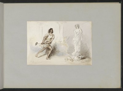 Pygmalions Galatea av Alexander Ver Huell