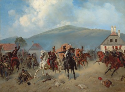 trefning under den ungarske revolusjonen 1848–1849, 1881 av Alexander Villevalde