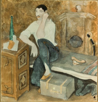 Selvportrett av Alexander Wassiljewitsch Schewtschenko