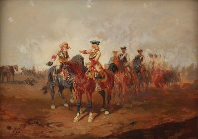 Etter slaget av Alexander von Bensa